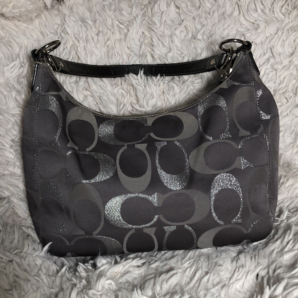 Coach Signature Purse - Picture 6 of 10